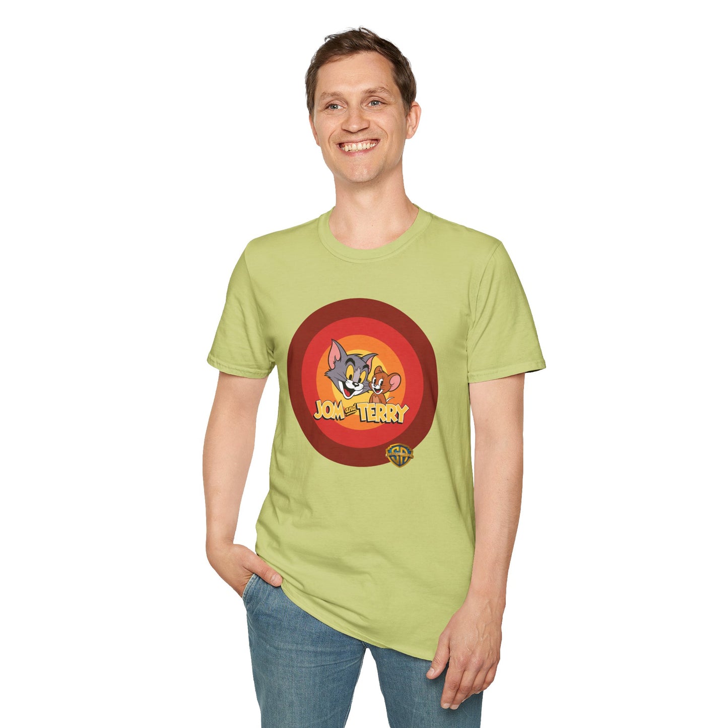 Jom and Terry Cartoon Shirt from Space Ace