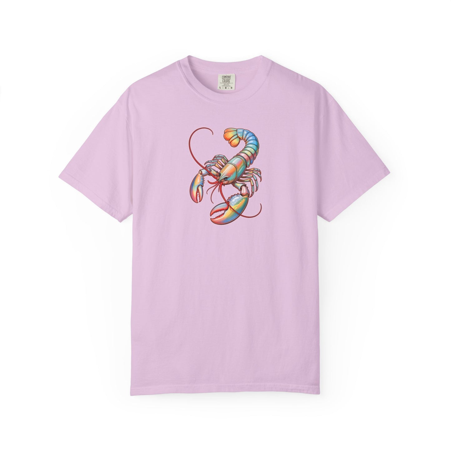 Cotton Candy Lobster Mania Graphic T-Shirt