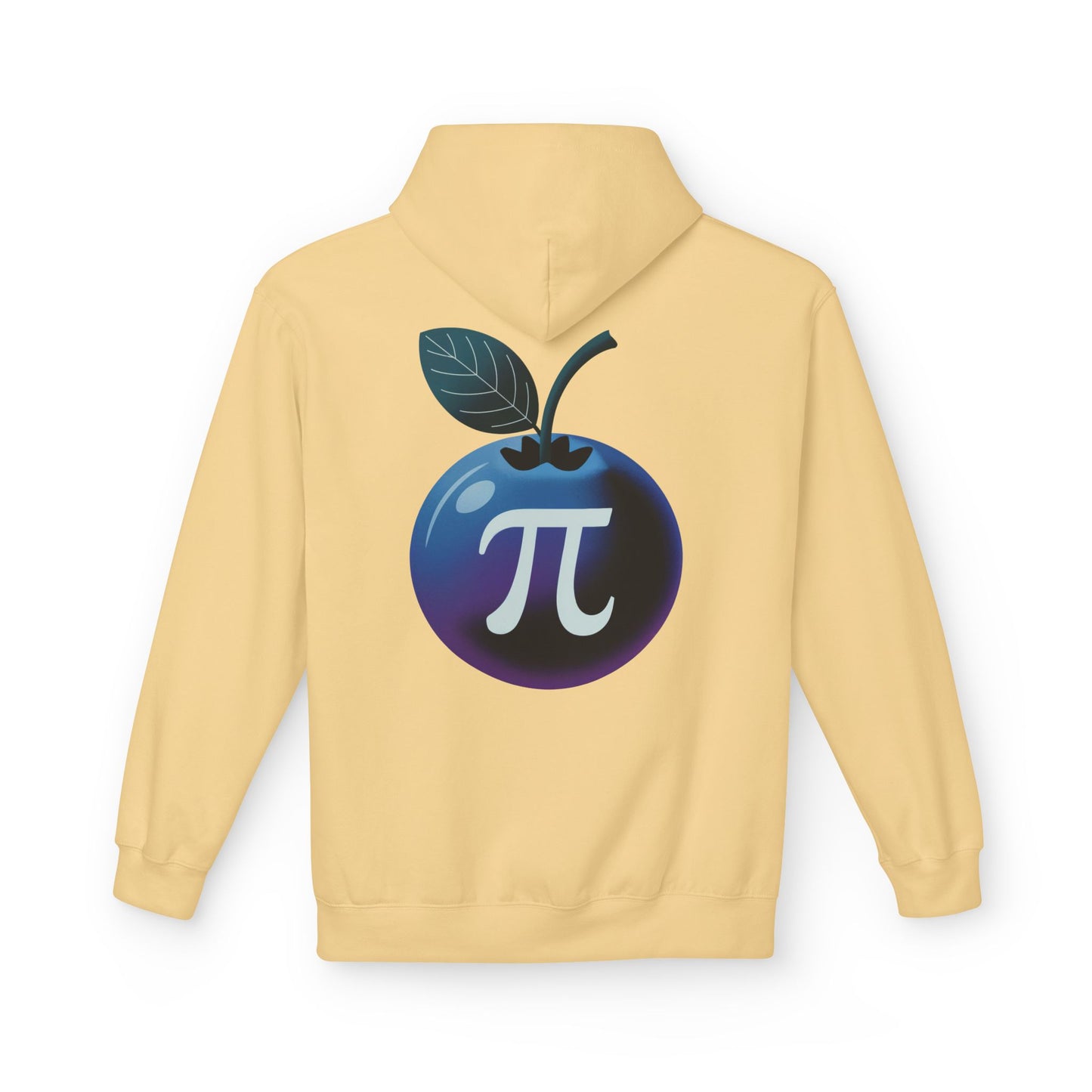 Blueberry Pi Hoodie — Sweatshirt for Pi Day