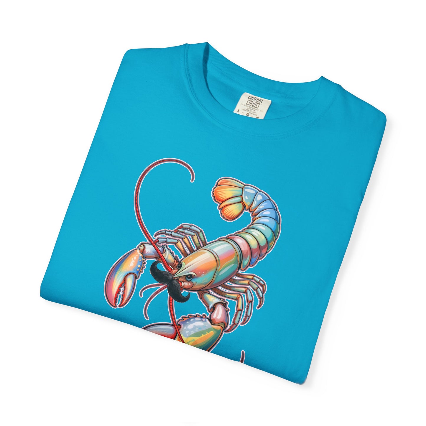 Cotton Candy Lobster Mania Graphic T-Shirt