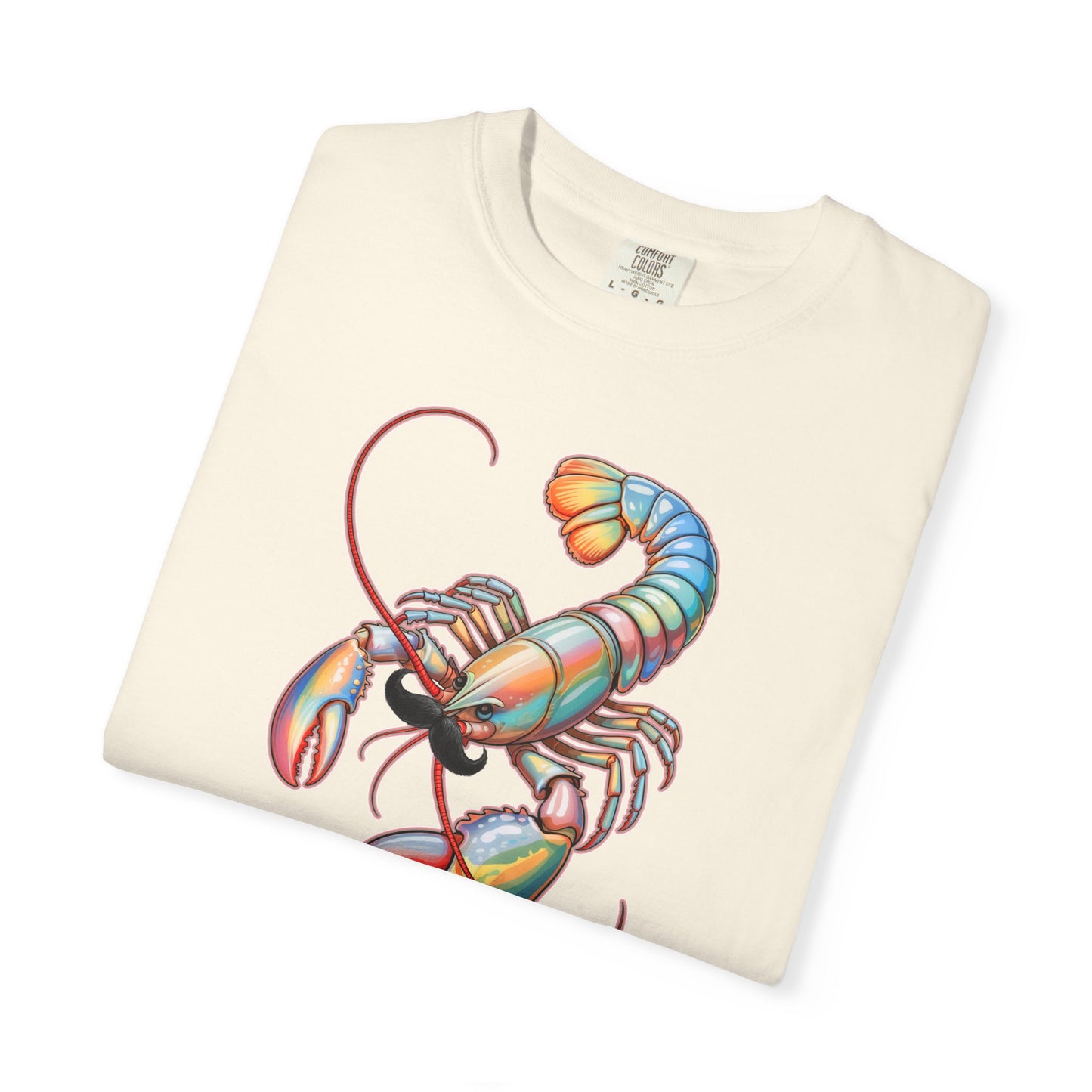 Cotton Candy Lobster Mania Graphic T-Shirt
