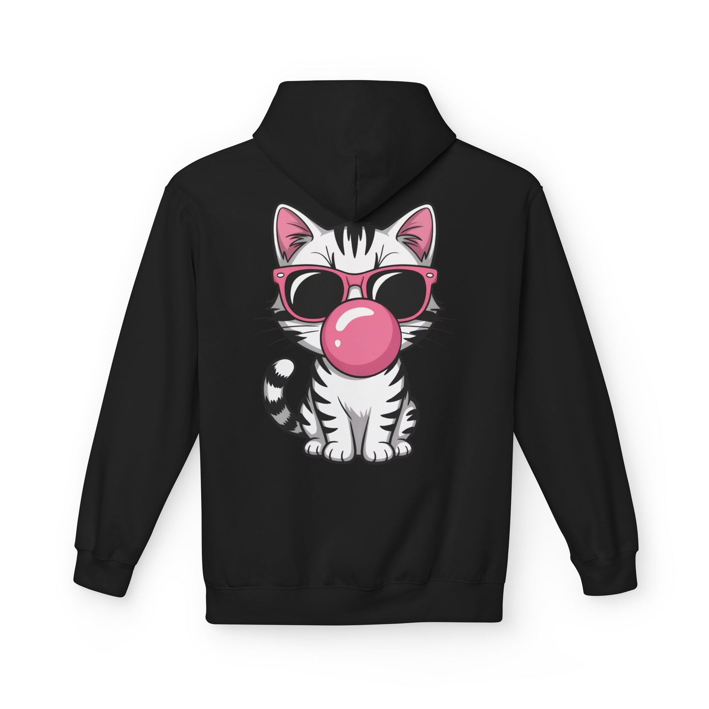 Bubblegum Kitty Hoodie — Cool Cat Sweatshirt