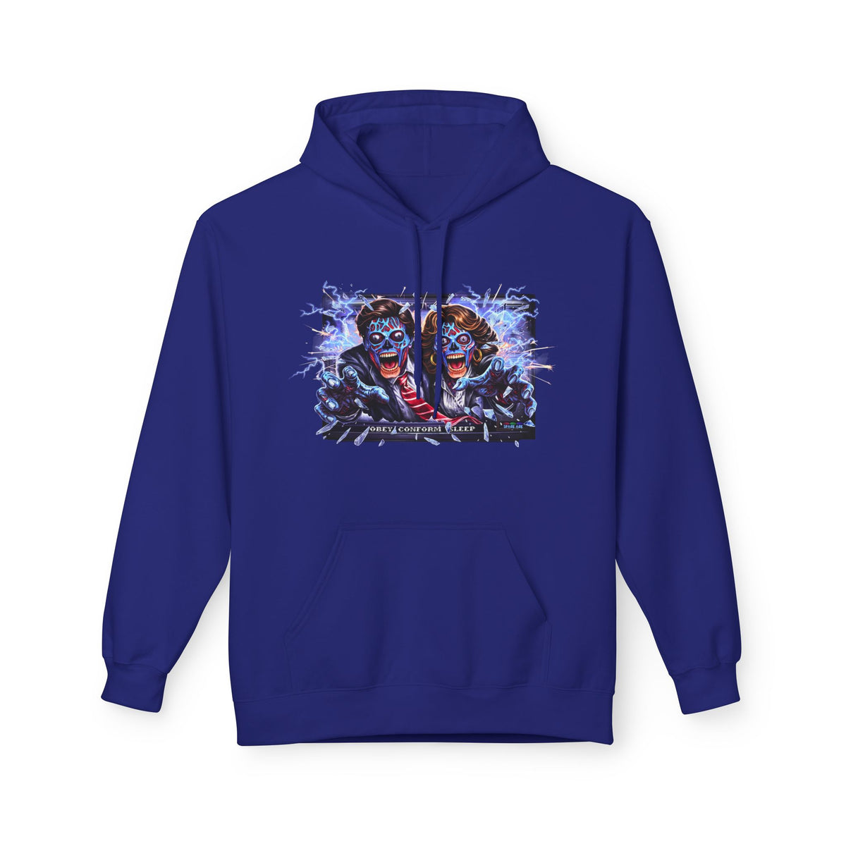 NASA Lies Hoodie — Conspiracy Graphic Pullover