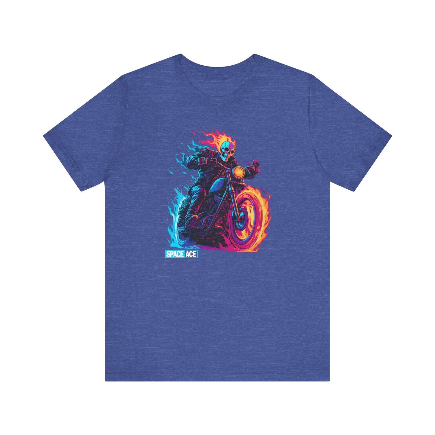 Hero Series - Flaming Bike T-Shirt