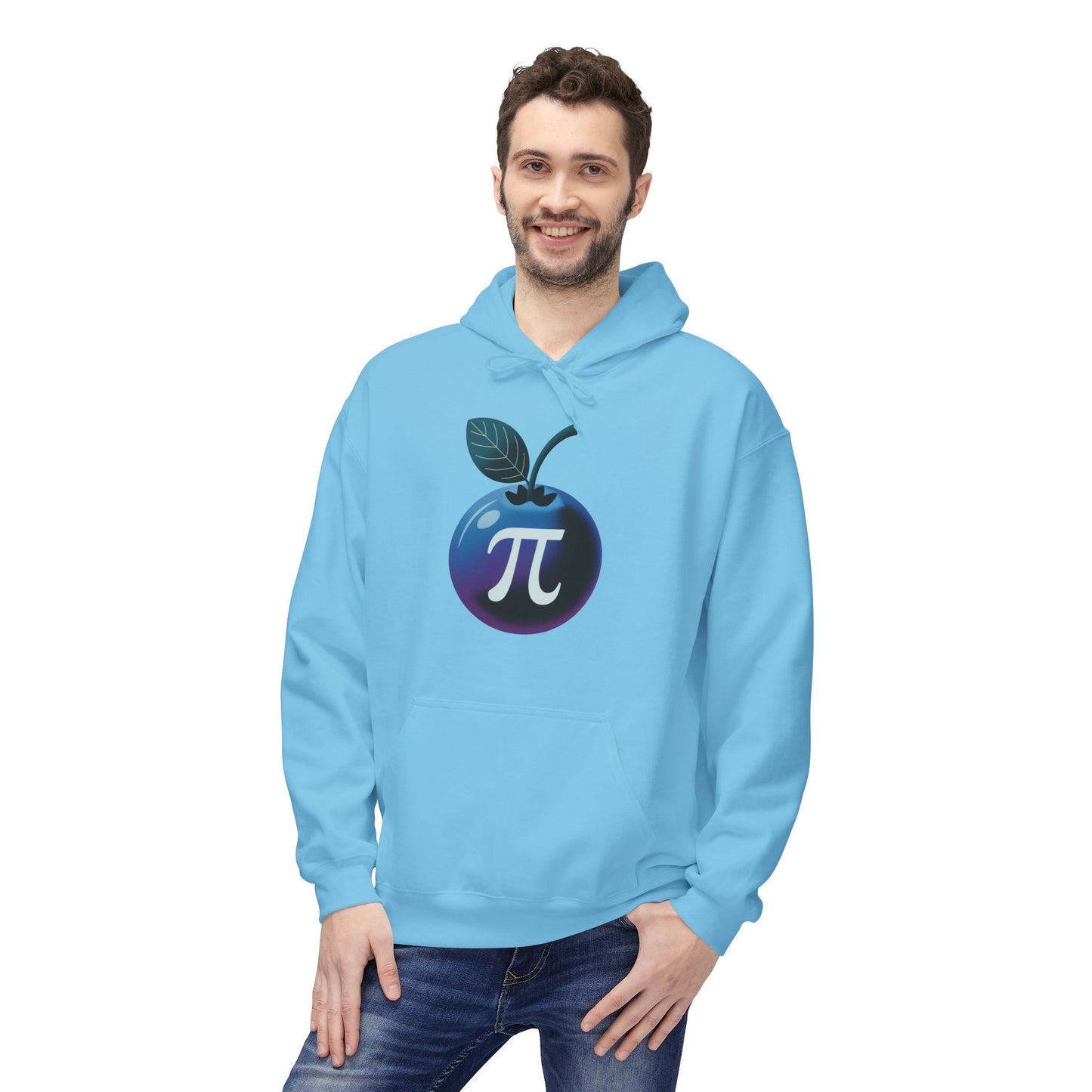 Blueberry Pi Hoodie — Sweatshirt for Pi Day