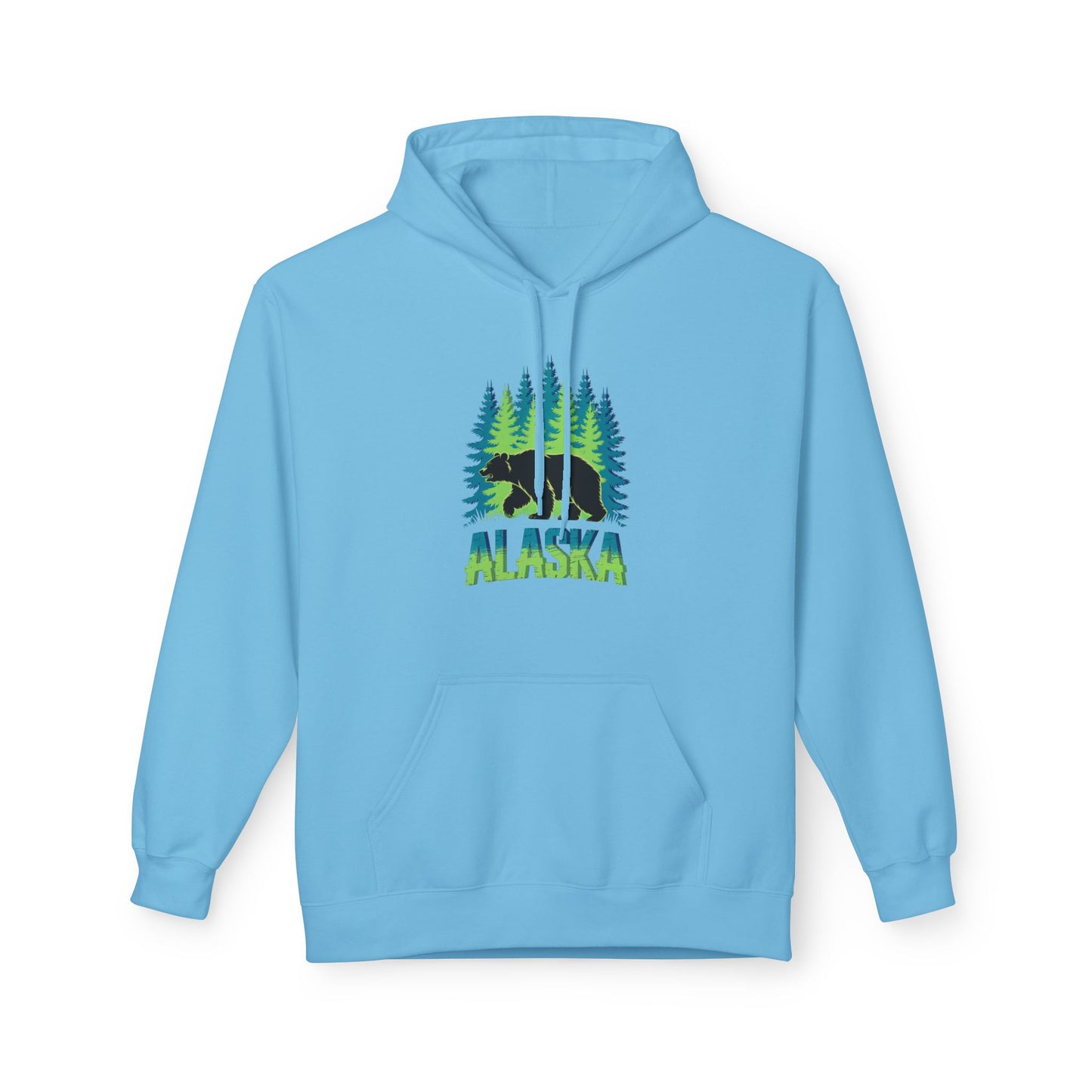 Alaska Bear Forest Hoodie