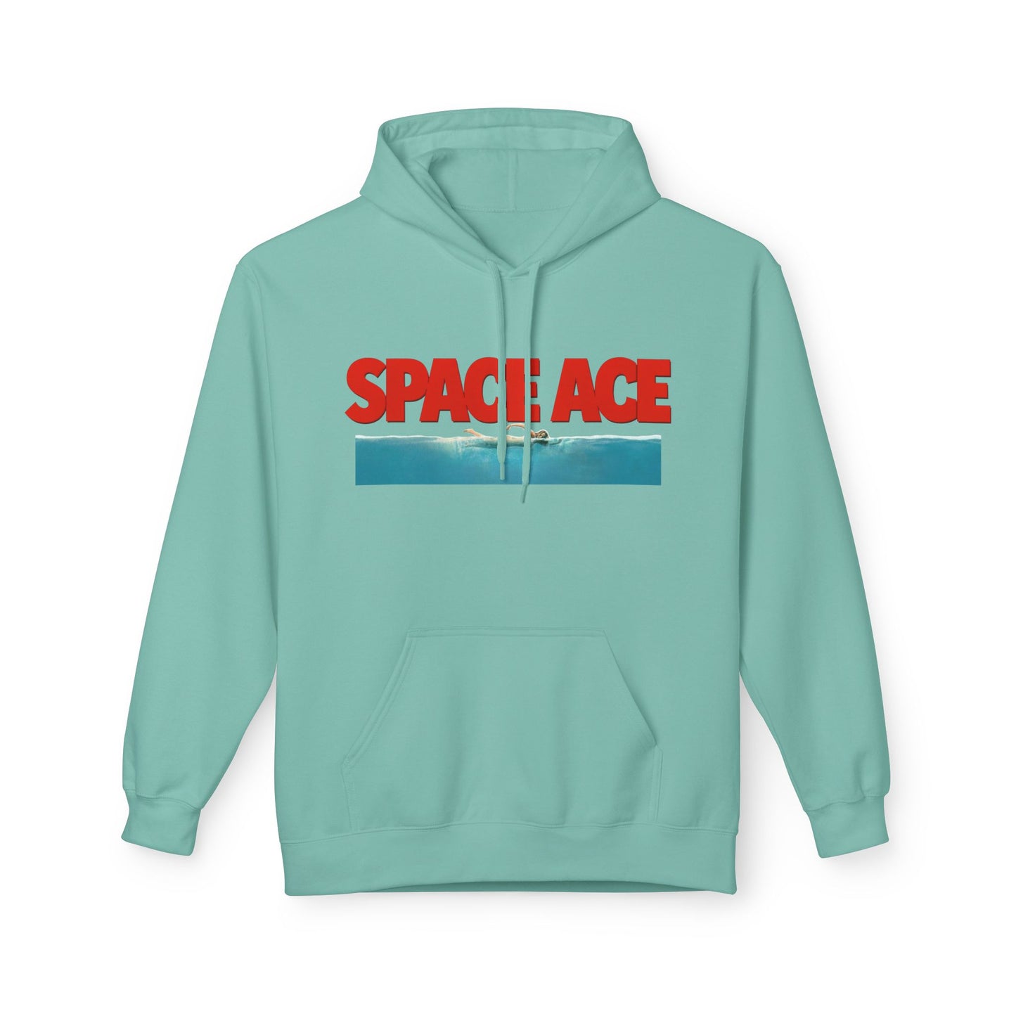 Space Ace Jawsy Hoodie – Retro Surf Graphic Pullover