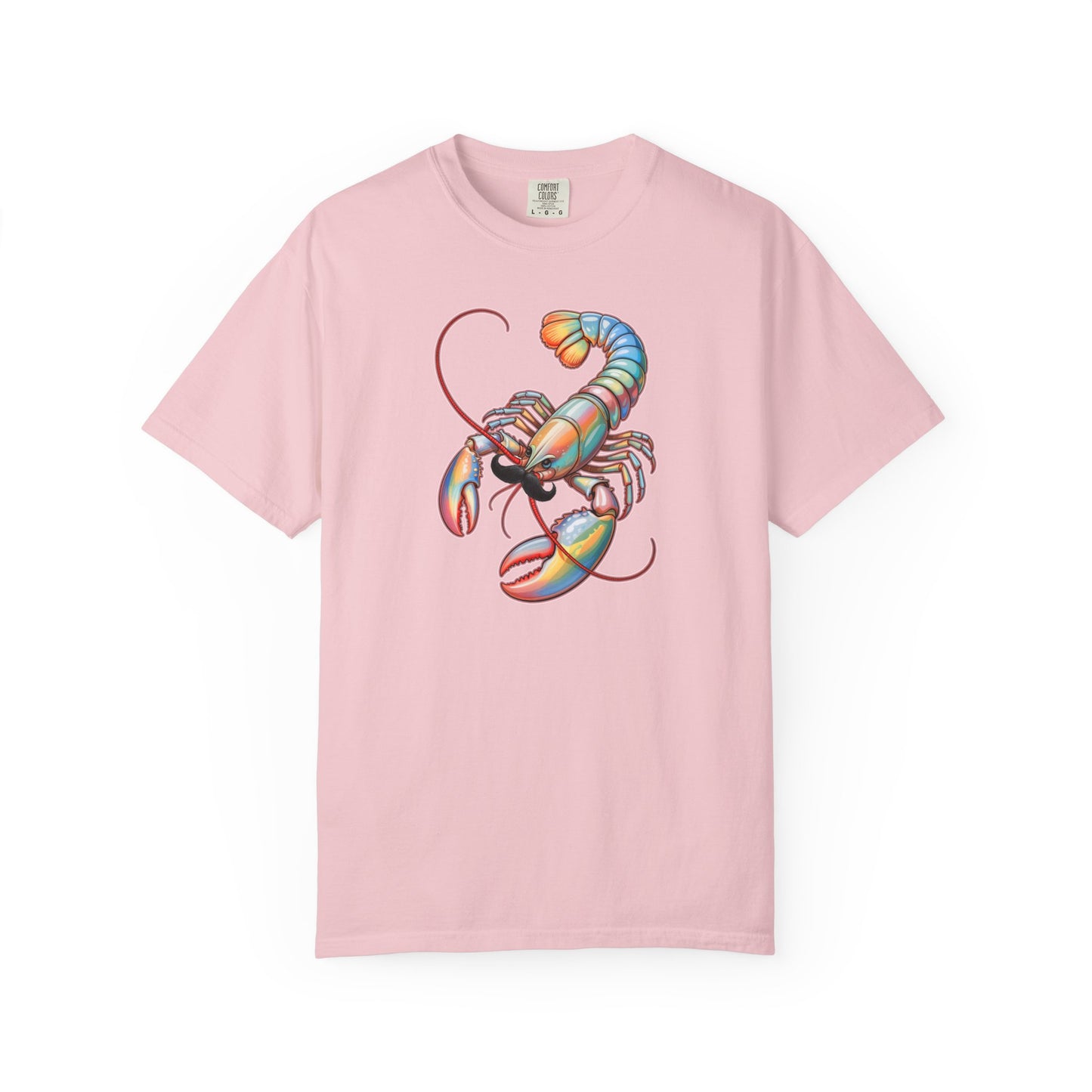 Cotton Candy Lobster Mania Graphic T-Shirt