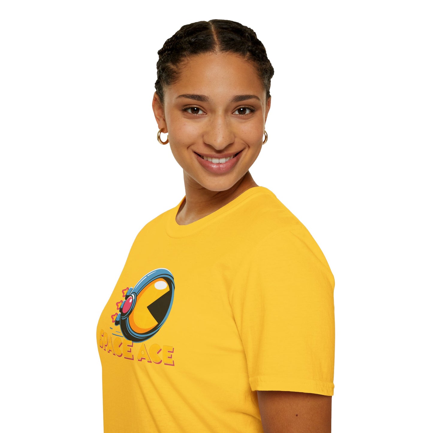 Space Ace T-Shirt  Retro Arcade Graphic Tee
