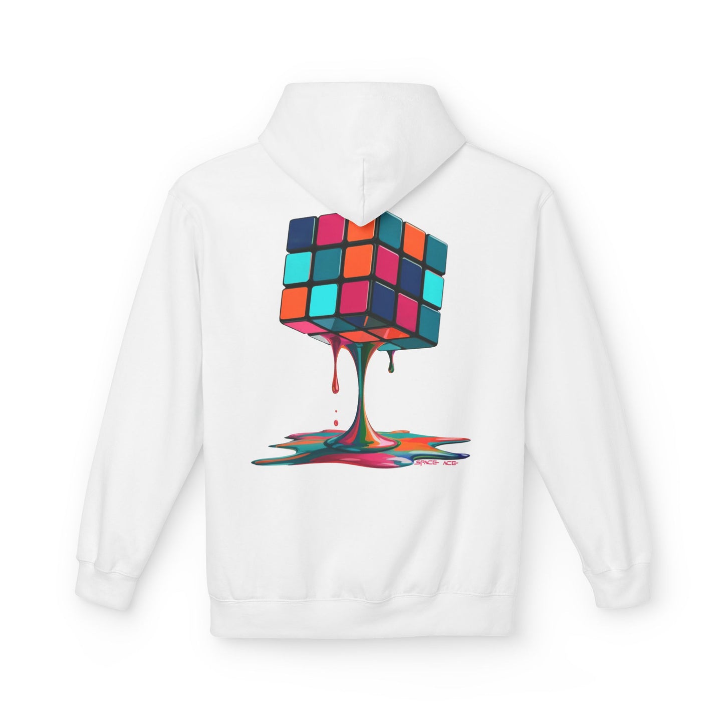 Dripping Puzzle Cube Hoodie