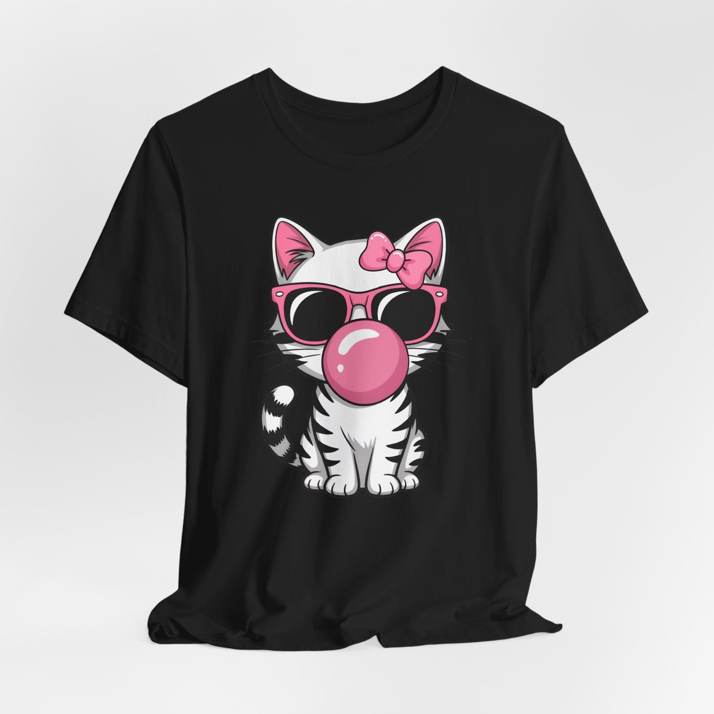 Bubble Gum Girl Kitty T-Shirt