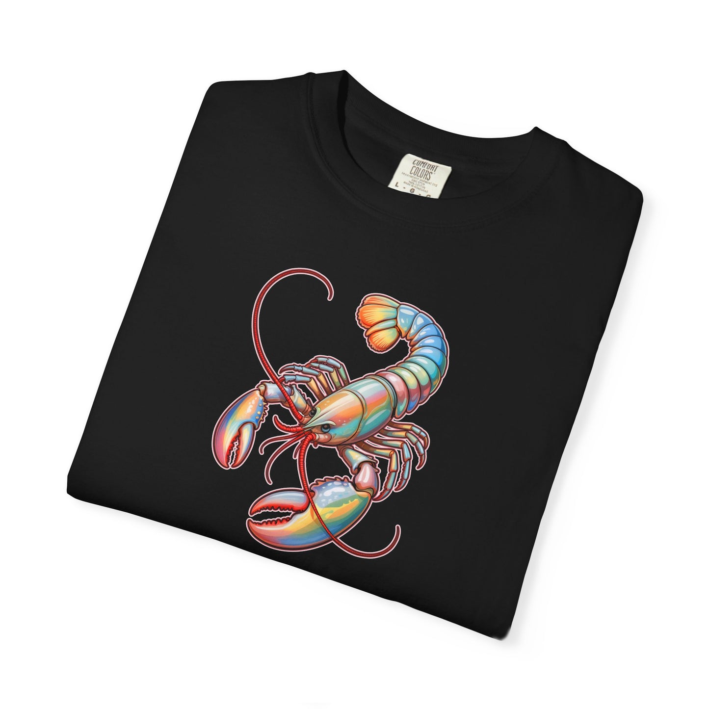 Cotton Candy Lobster Mania Graphic T-Shirt
