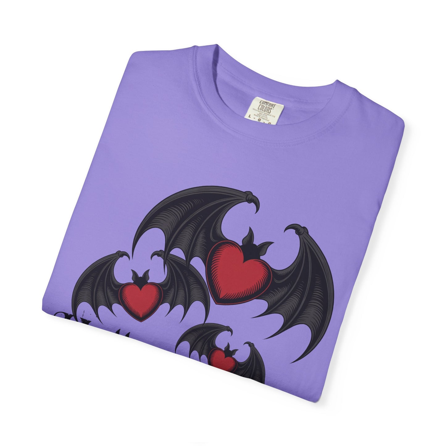 Soar into Spooky Season - Hallow's Eve Bat Heart Tee!