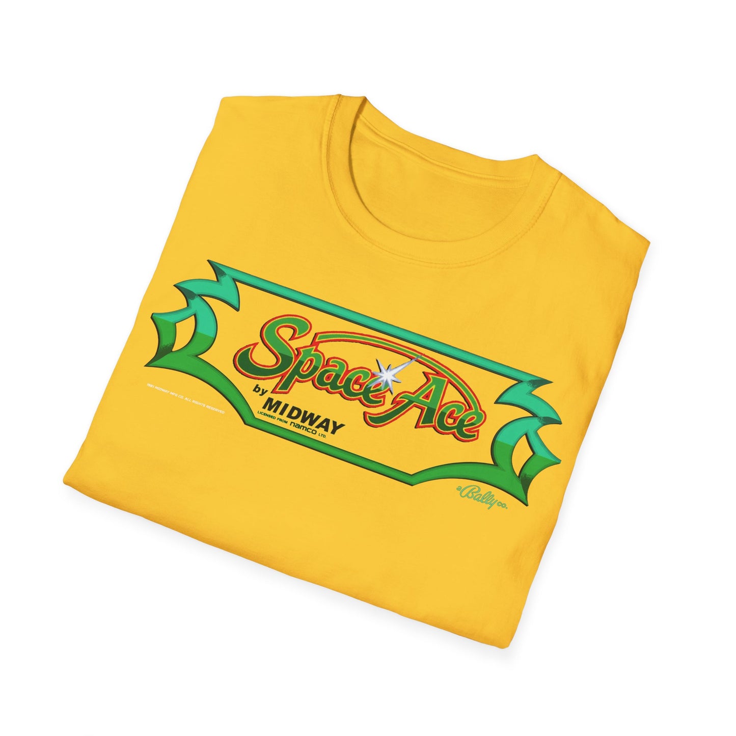 Space Ace Galaga T-Shirt Retro Arcade