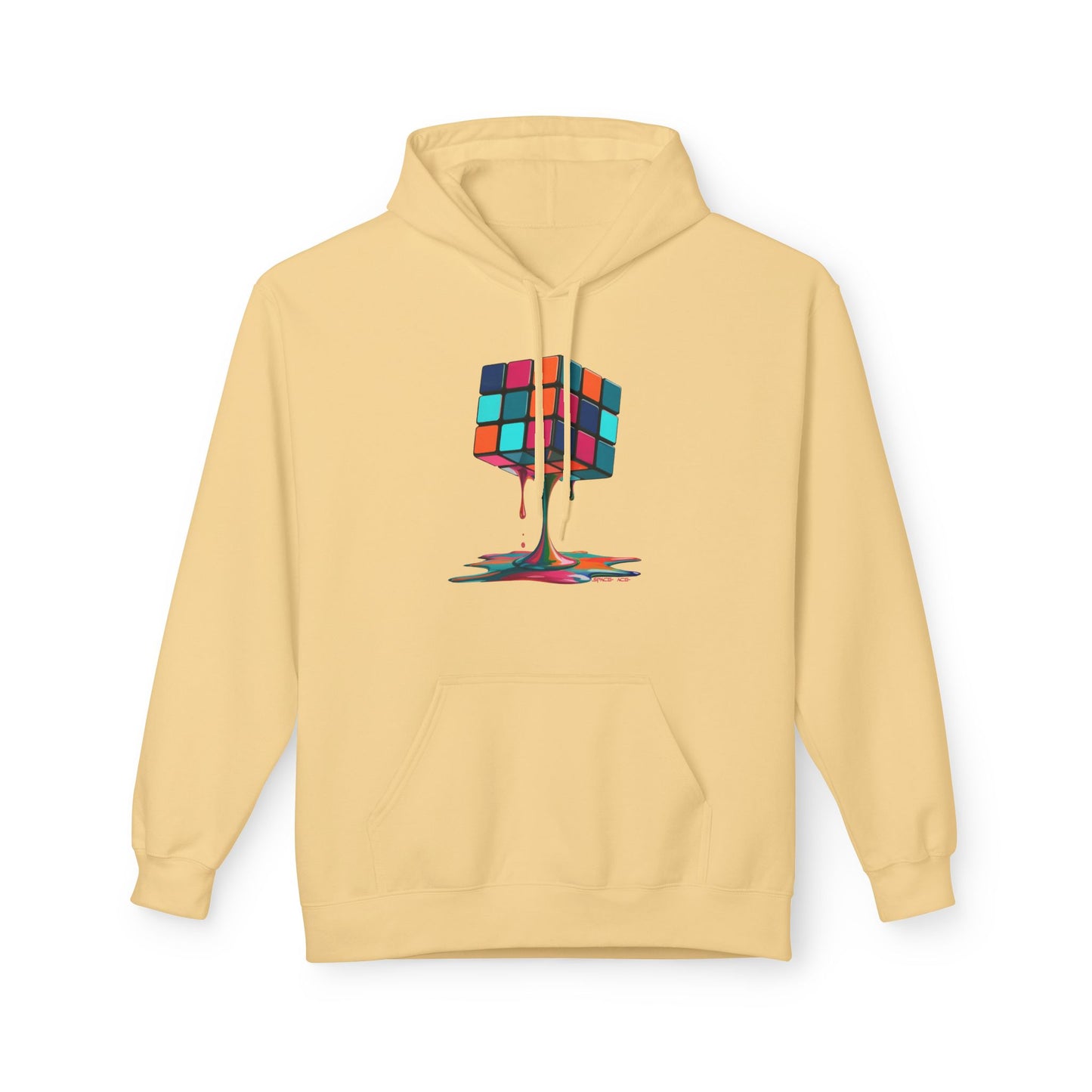 Dripping Puzzle Cube Hoodie