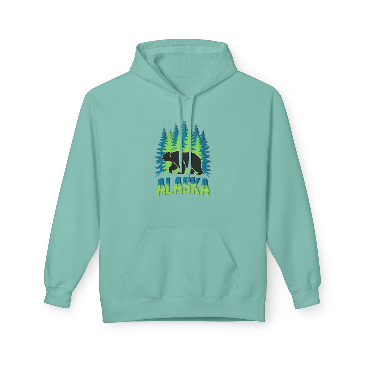 Alaska Bear Forest Hoodie