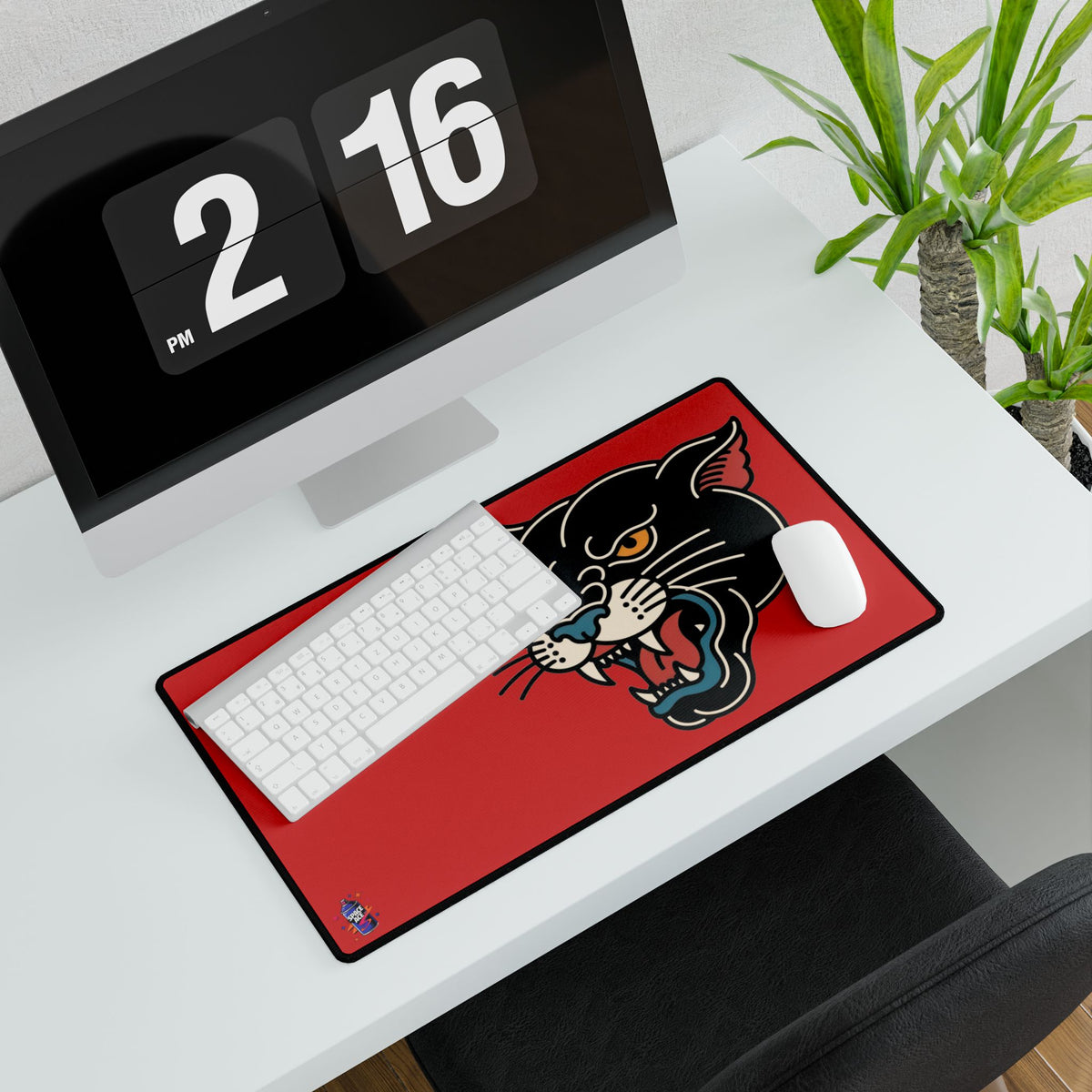 Panther Desk Mat Black Panther Gaming Mouse Pad