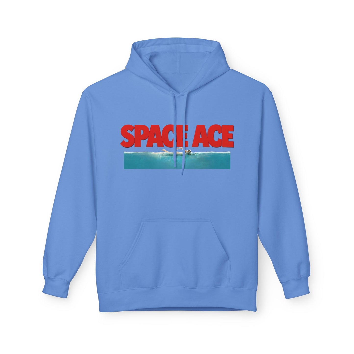 Space Ace Jawsy Hoodie – Retro Surf Graphic Pullover