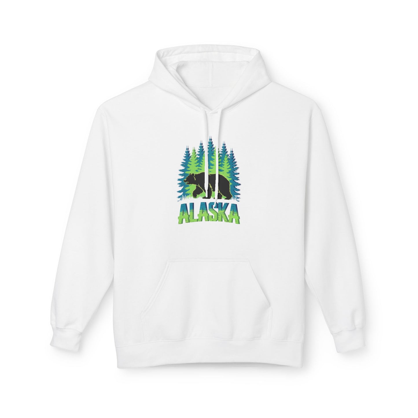 Alaska Bear Forest Hoodie