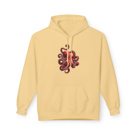 Octopus Graphic Hoodie — Sea Creature Pullover