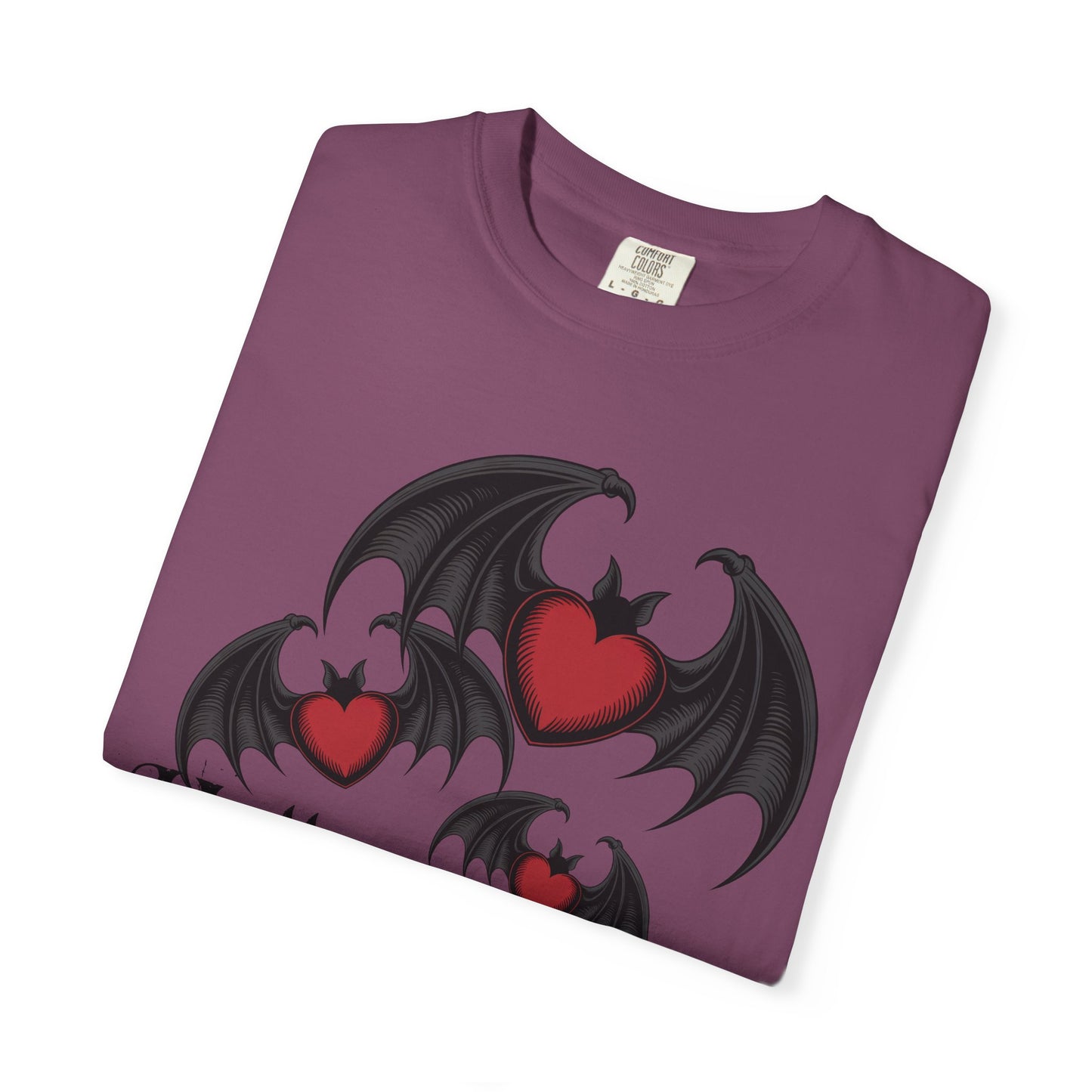 Soar into Spooky Season - Hallow's Eve Bat Heart Tee!