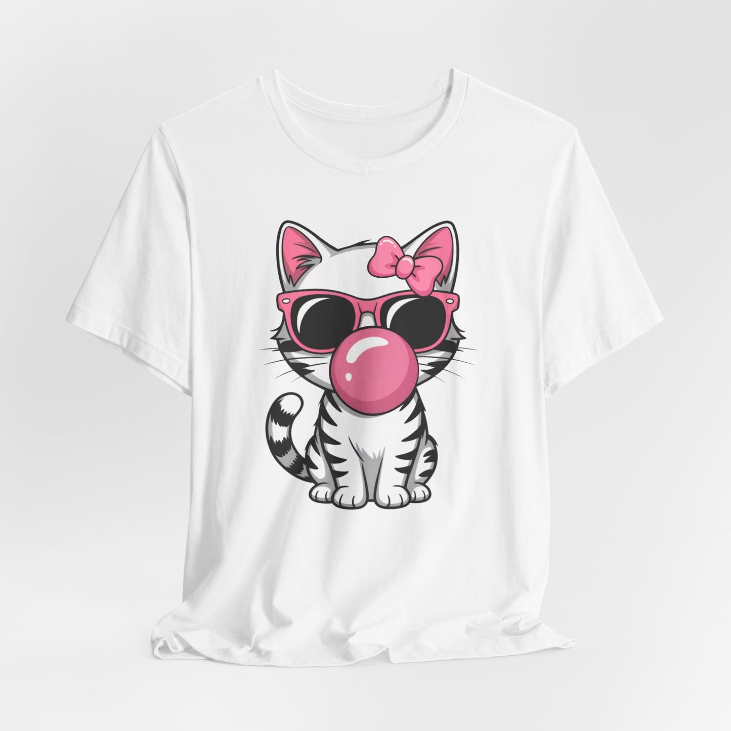 Bubble Gum Girl Kitty T-Shirt