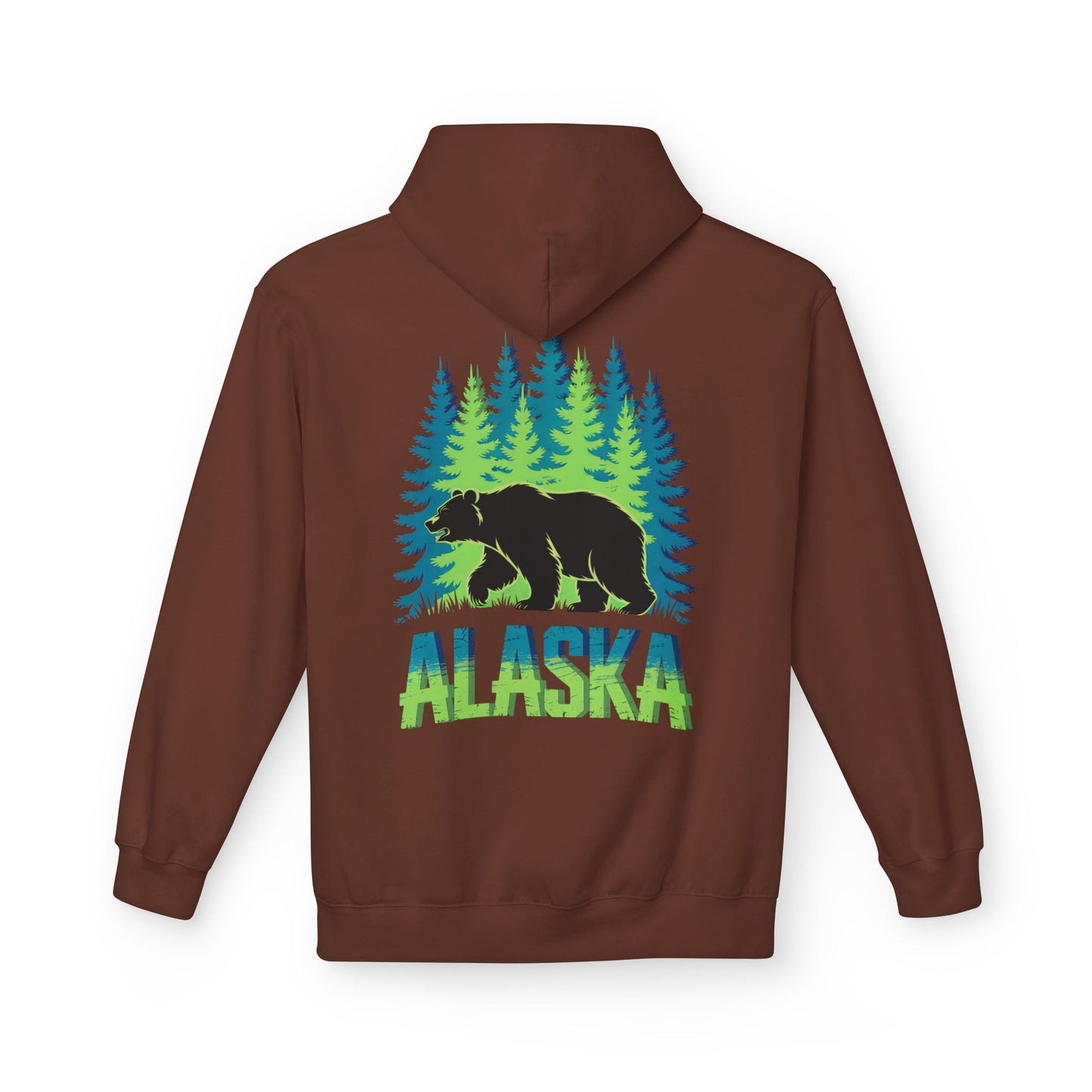 Alaska Bear Forest Hoodie