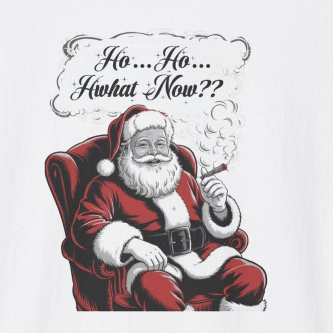 Santa Spliffy Christmas T-Shirt, Unisex Holiday Tee, Humor Shirt, Christmas Gift, Festive Apparel