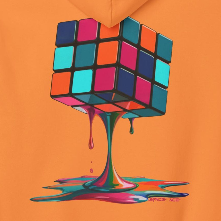 Dripping Puzzle Cube Hoodie