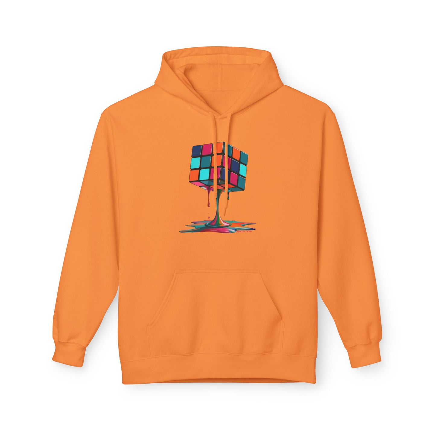Dripping Puzzle Cube Hoodie