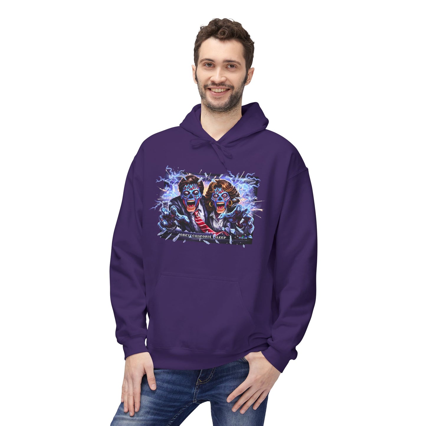 NASA Lies Hoodie — Conspiracy Graphic Pullover