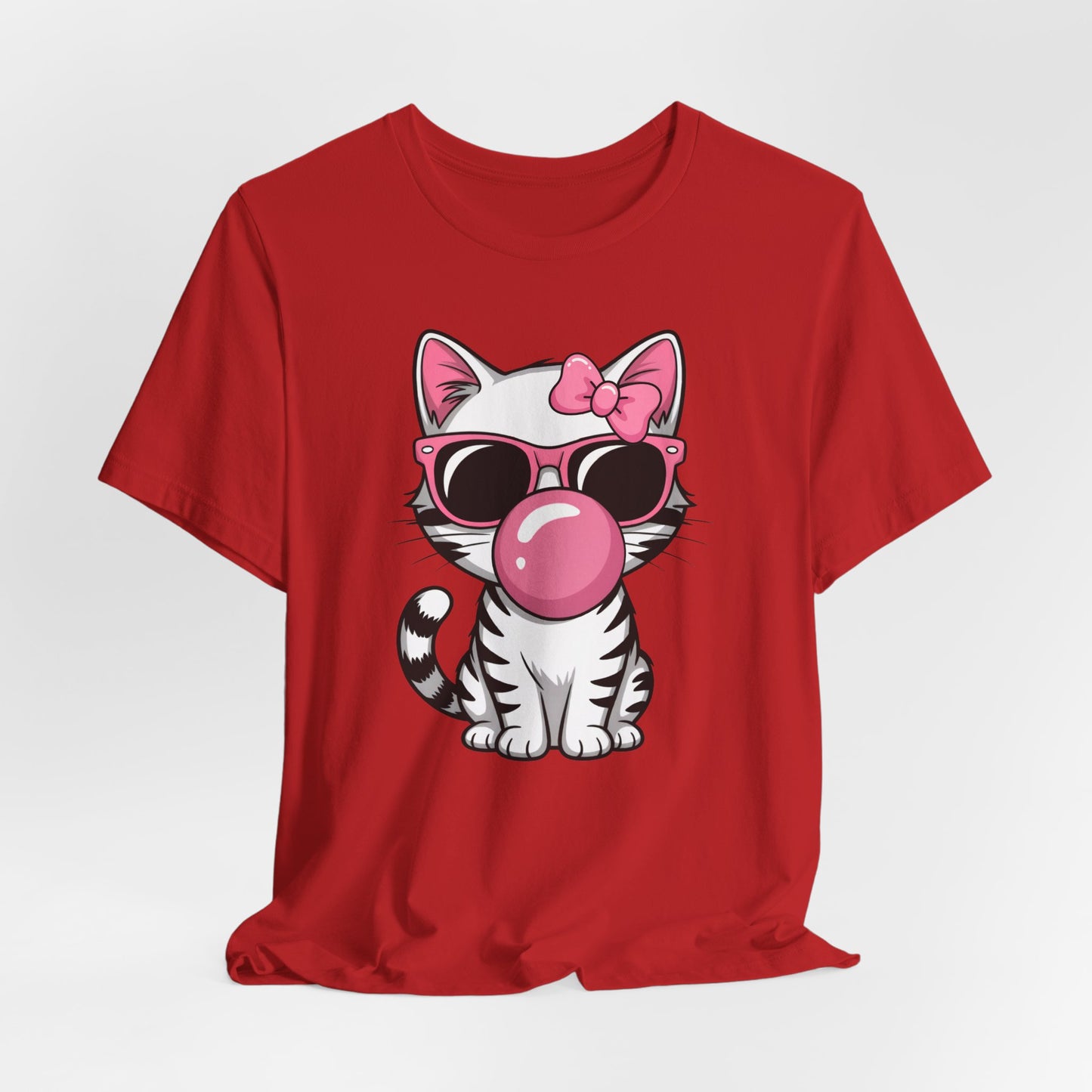 Bubble Gum Girl Kitty T-Shirt