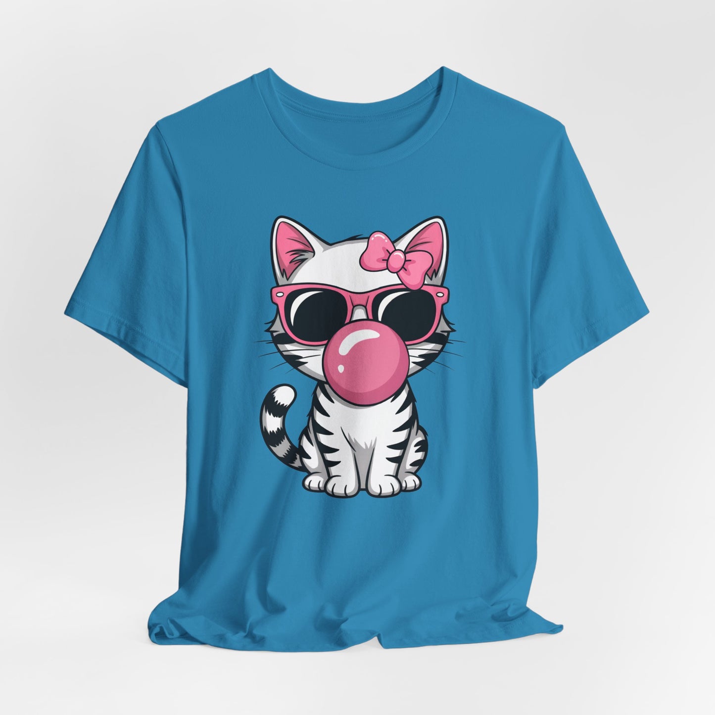 Bubble Gum Girl Kitty T-Shirt