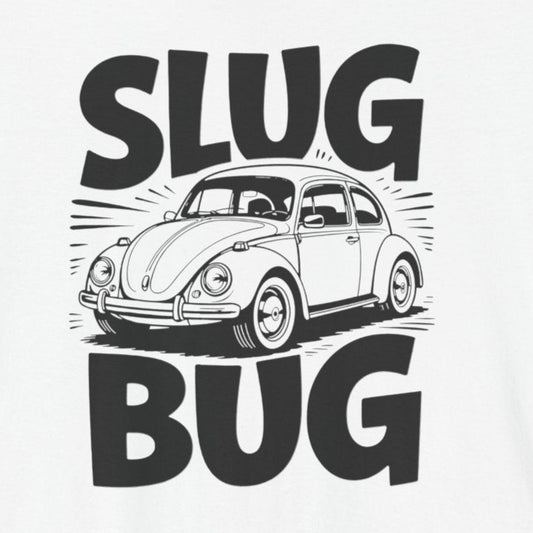 Slug Bug Tee - Fun Vintage Car Graphic, Perfect Gift for VW Lovers, Car Enthusiasts, Casual Wear, Summer Style
