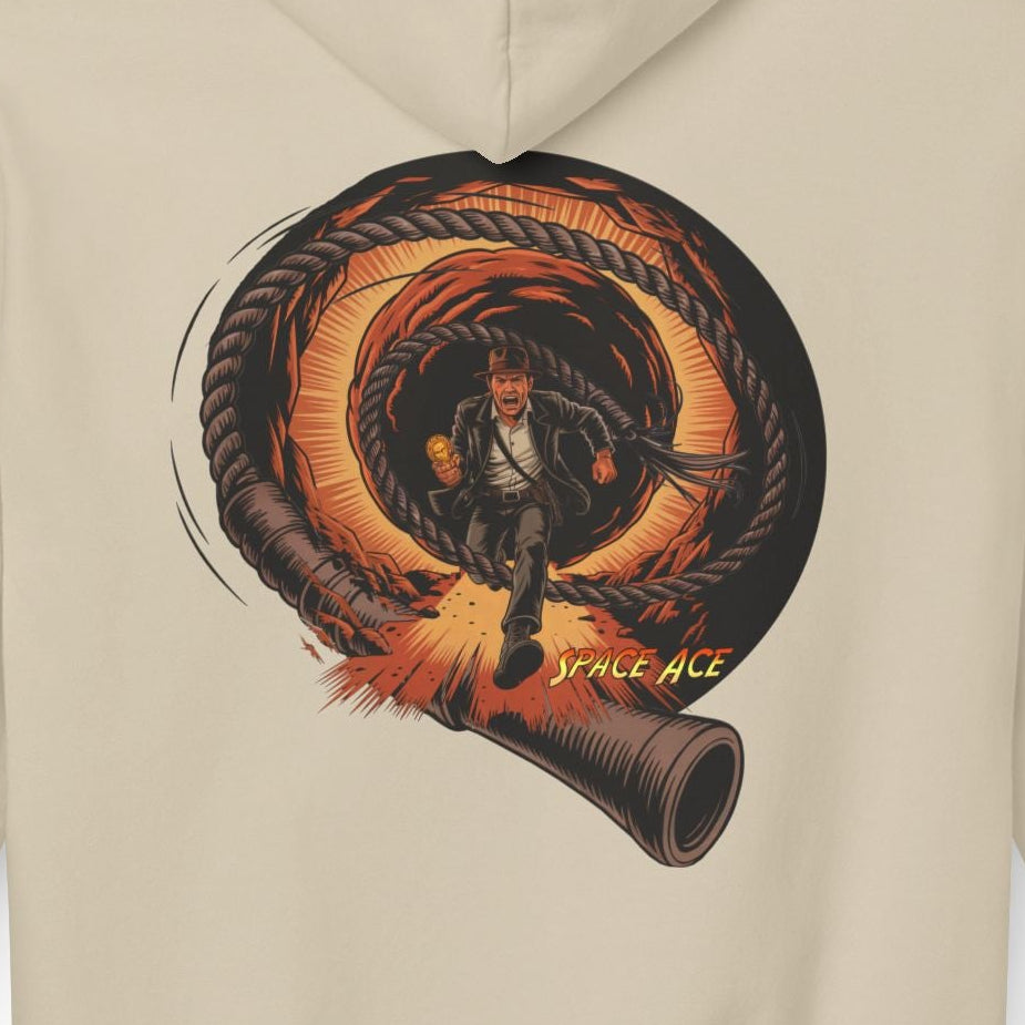 Archaeology Adventurist Hoodie - Space Ace Adventure Sweatshirt