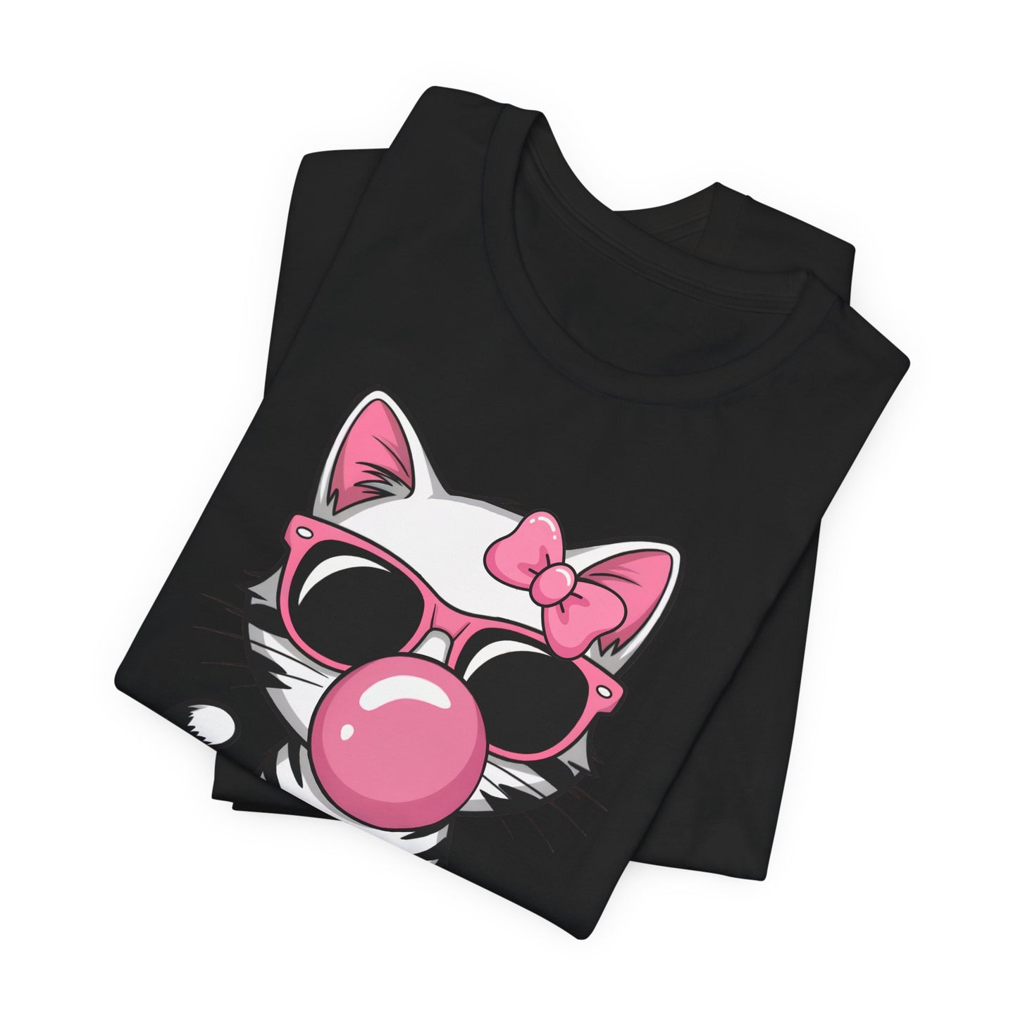 Bubble Gum Girl Kitty T-Shirt
