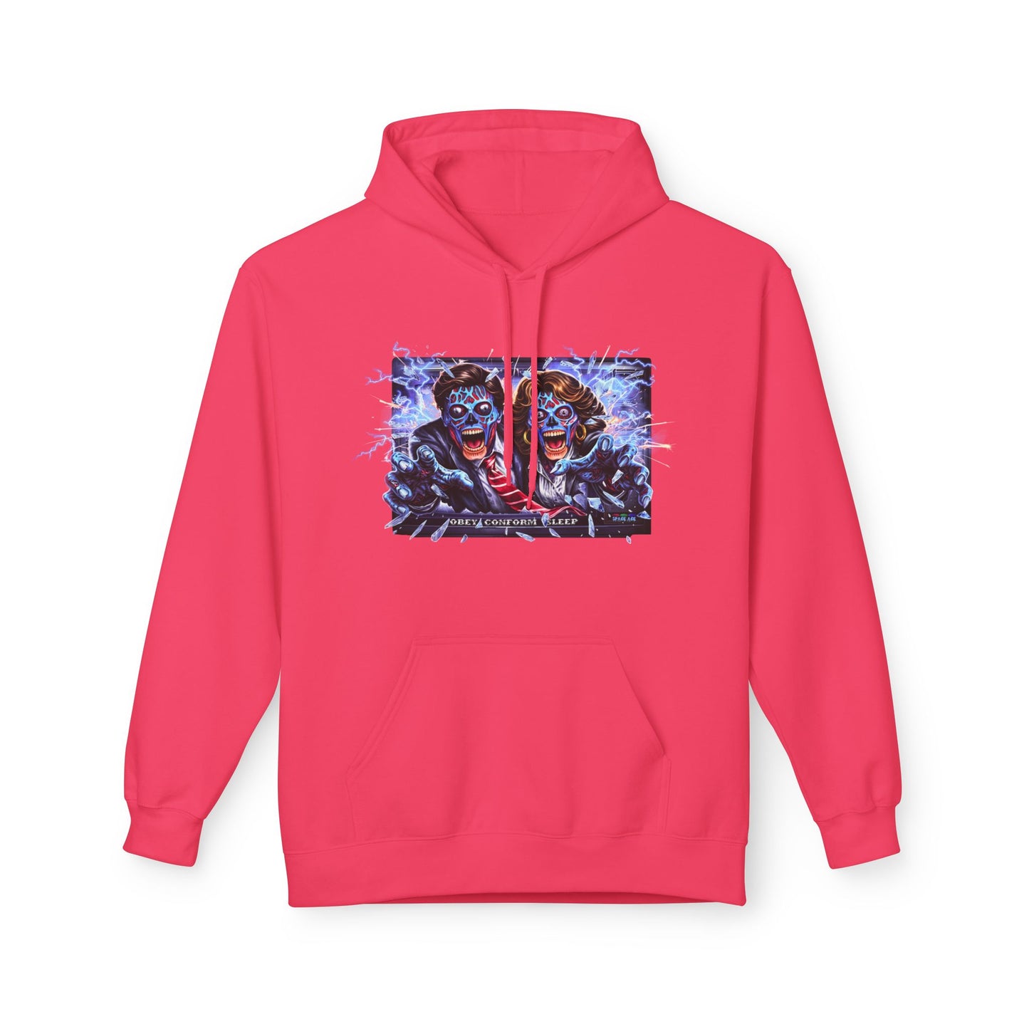NASA Lies Hoodie — Conspiracy Graphic Pullover