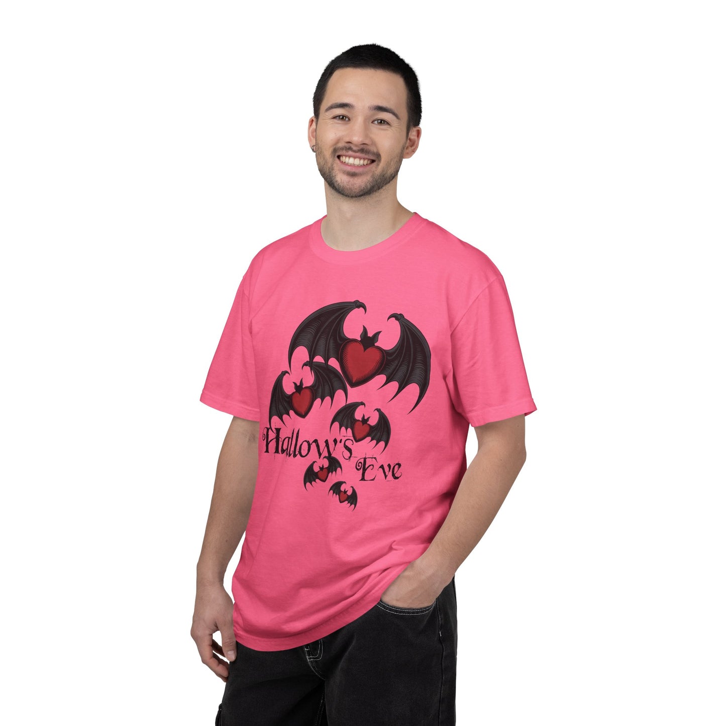 Soar into Spooky Season - Hallow's Eve Bat Heart Tee!