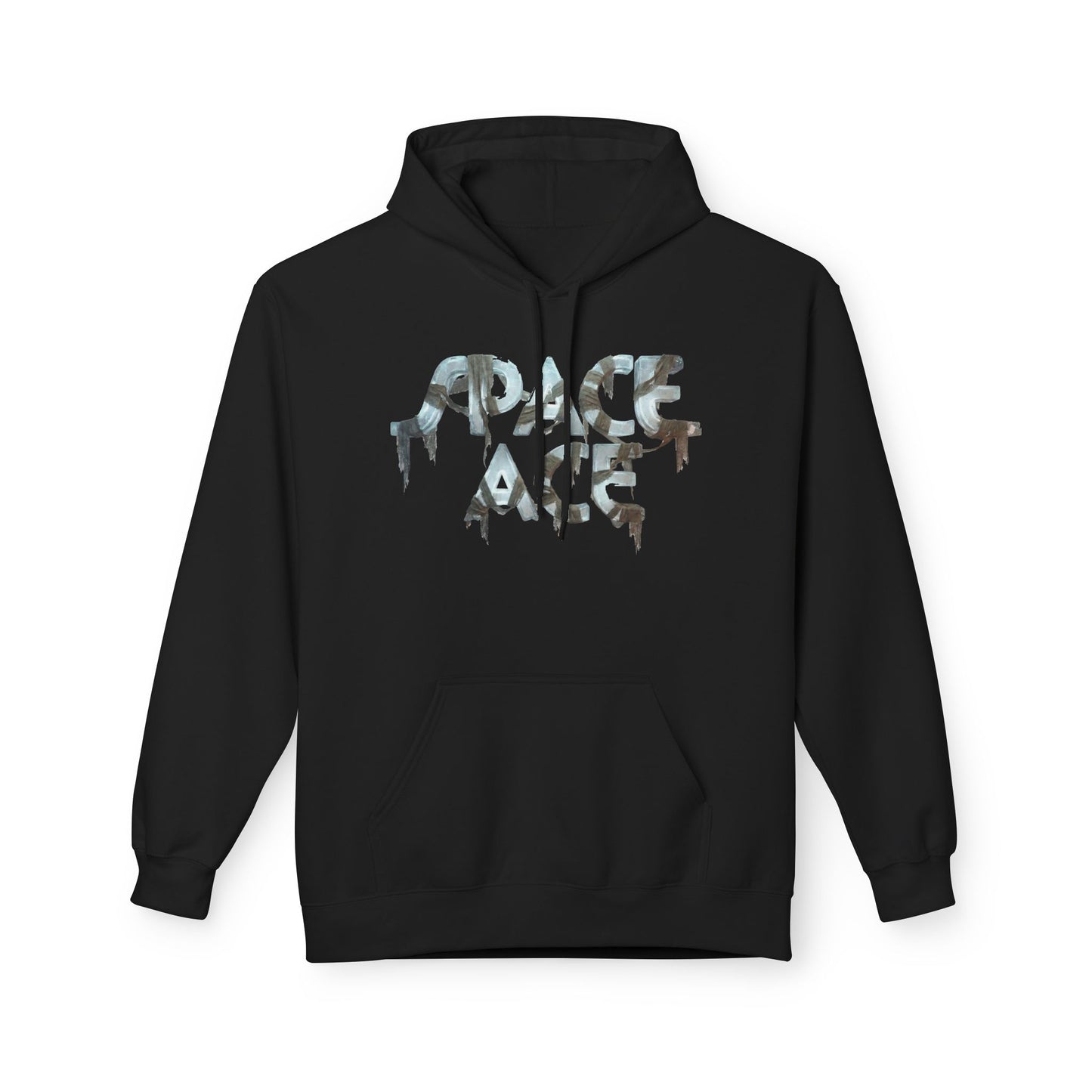 Take Wolfie for a Walk Hoodie — Skeleton & Monster Moon Graphic Pullover