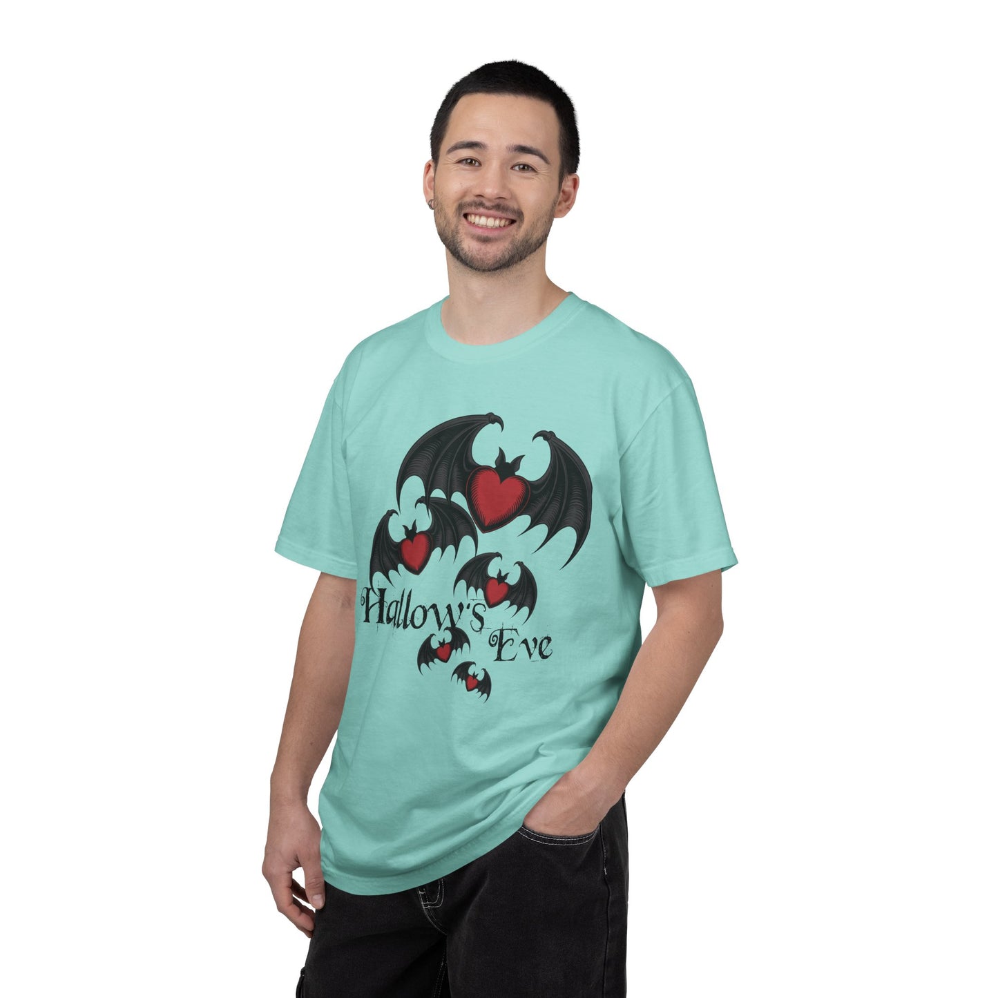 Soar into Spooky Season - Hallow's Eve Bat Heart Tee!