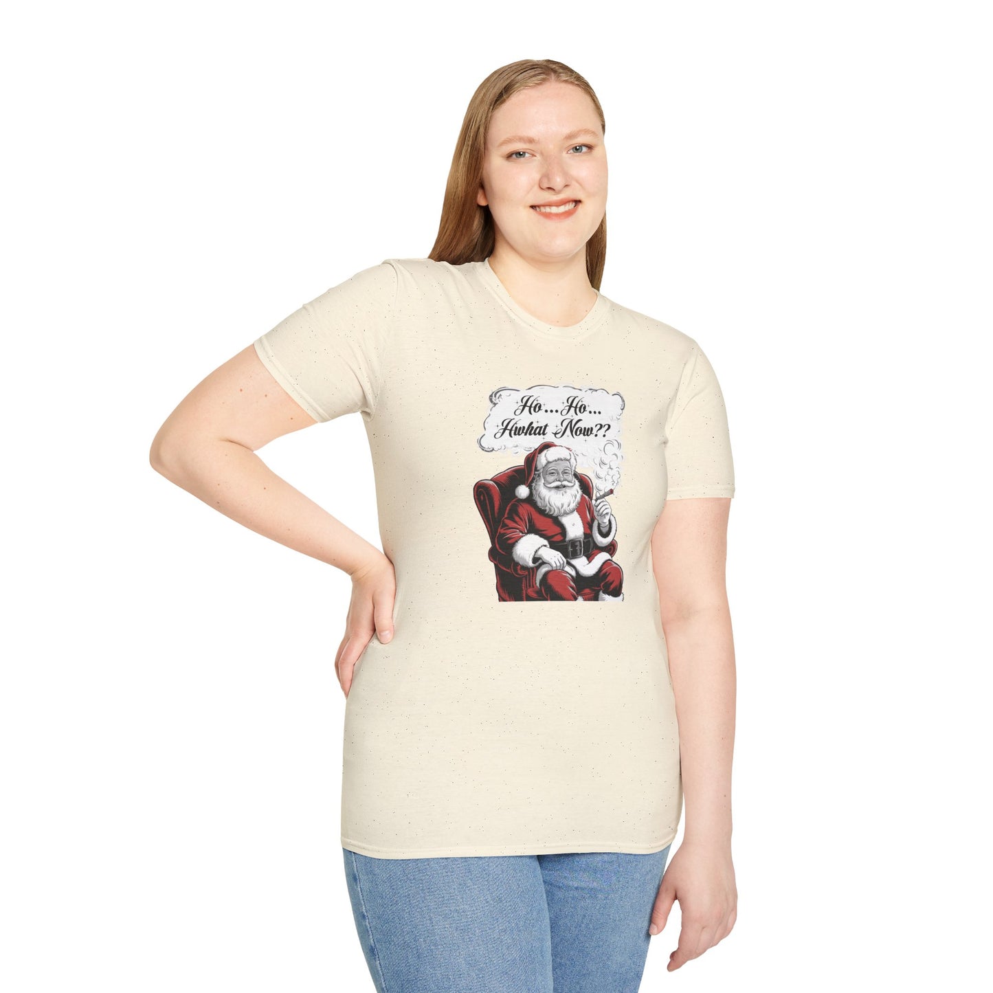 Santa Spliffy Christmas T-Shirt, Unisex Holiday Tee, Humor Shirt, Christmas Gift, Festive Apparel