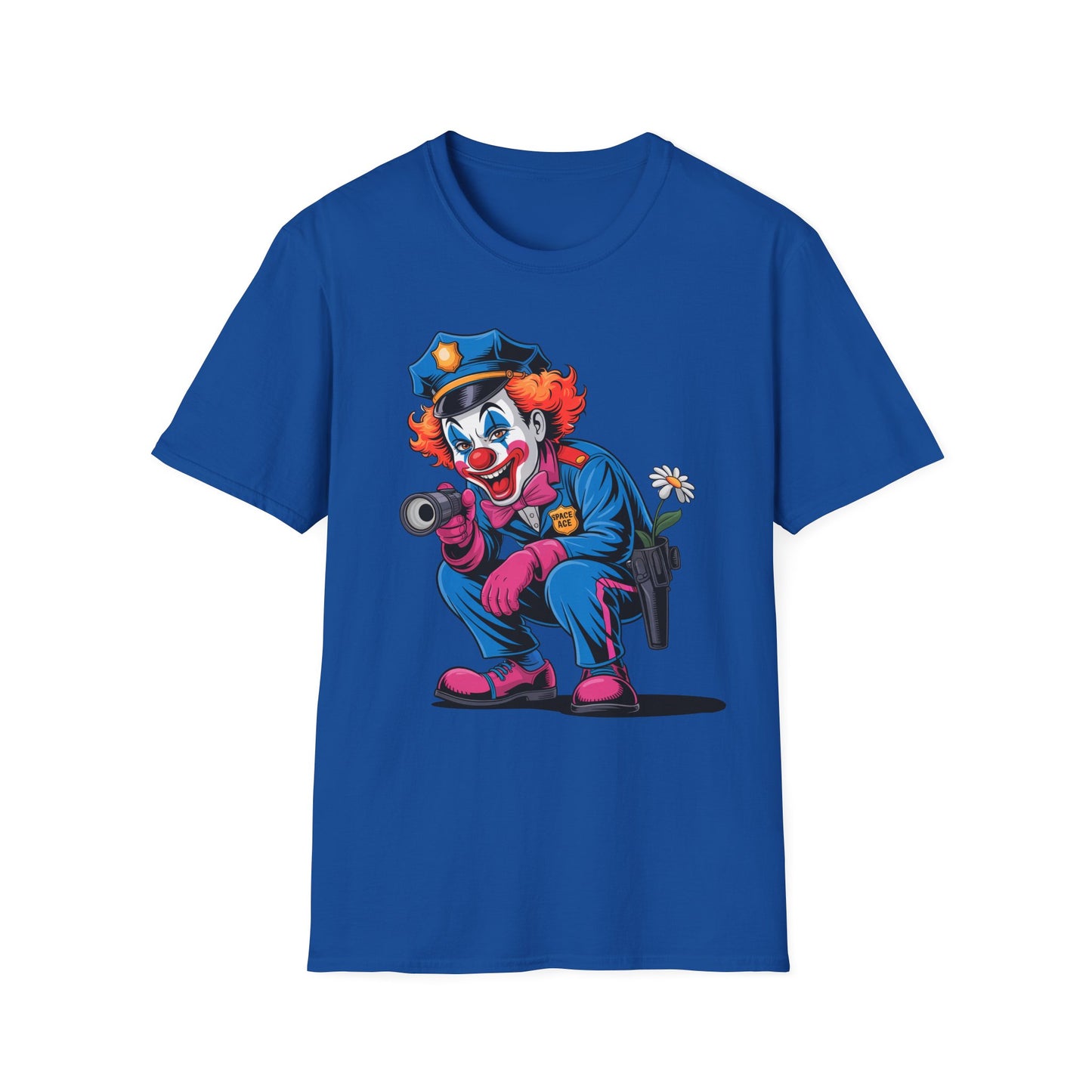 Clown Cop Graphic T-Shirt