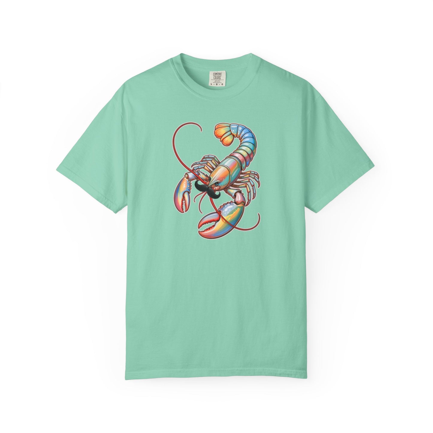 Cotton Candy Lobster Mania Graphic T-Shirt