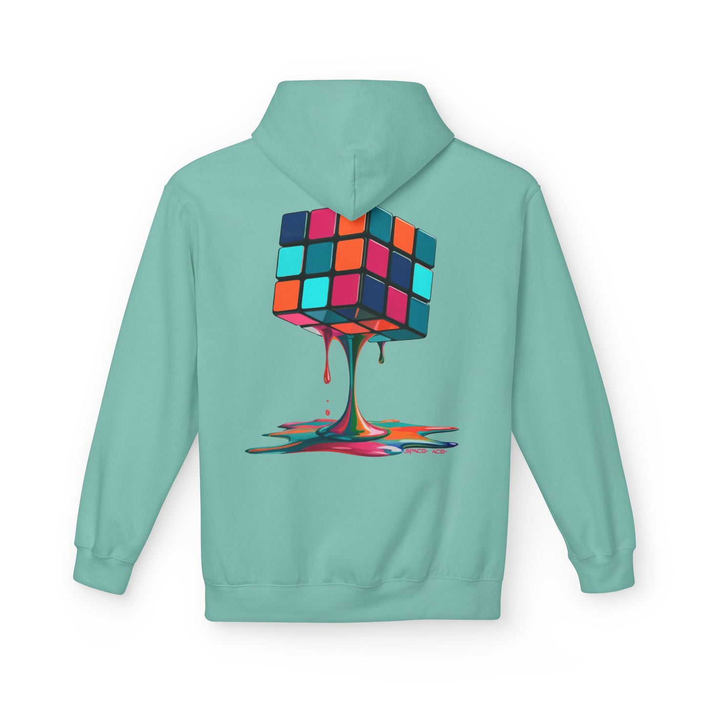 Dripping Puzzle Cube Hoodie