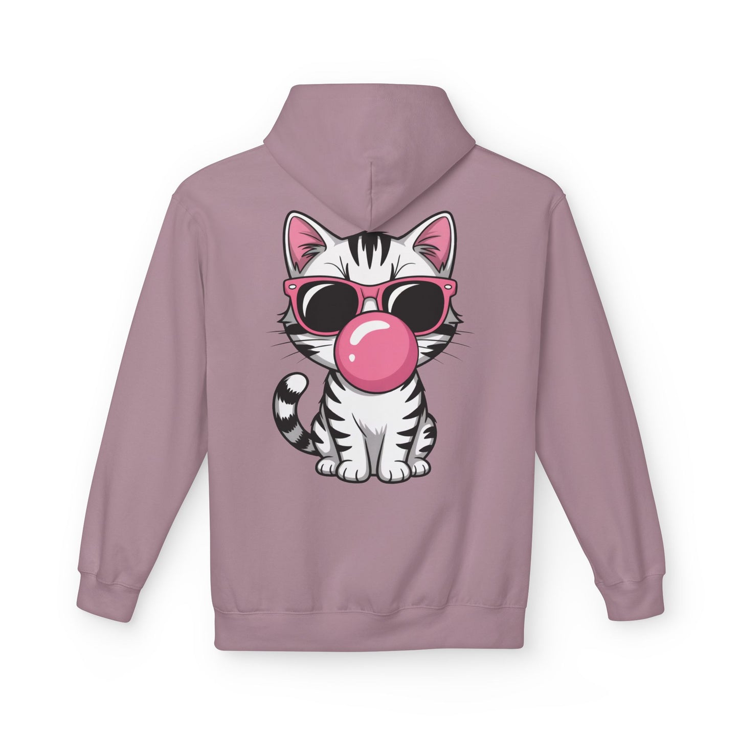 Bubblegum Kitty Hoodie — Cool Cat Sweatshirt