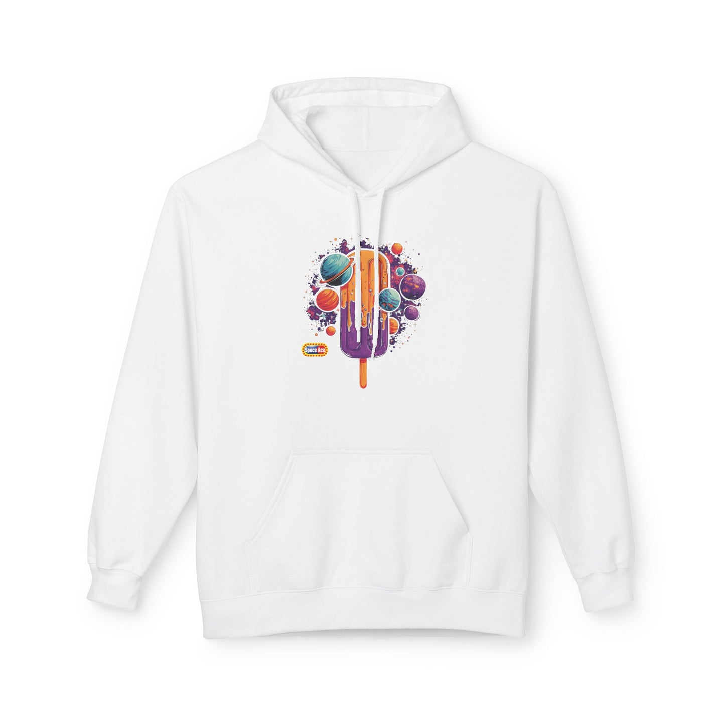 Cosmic Popsicle Hoodie — Space Graphic Sweatshirt