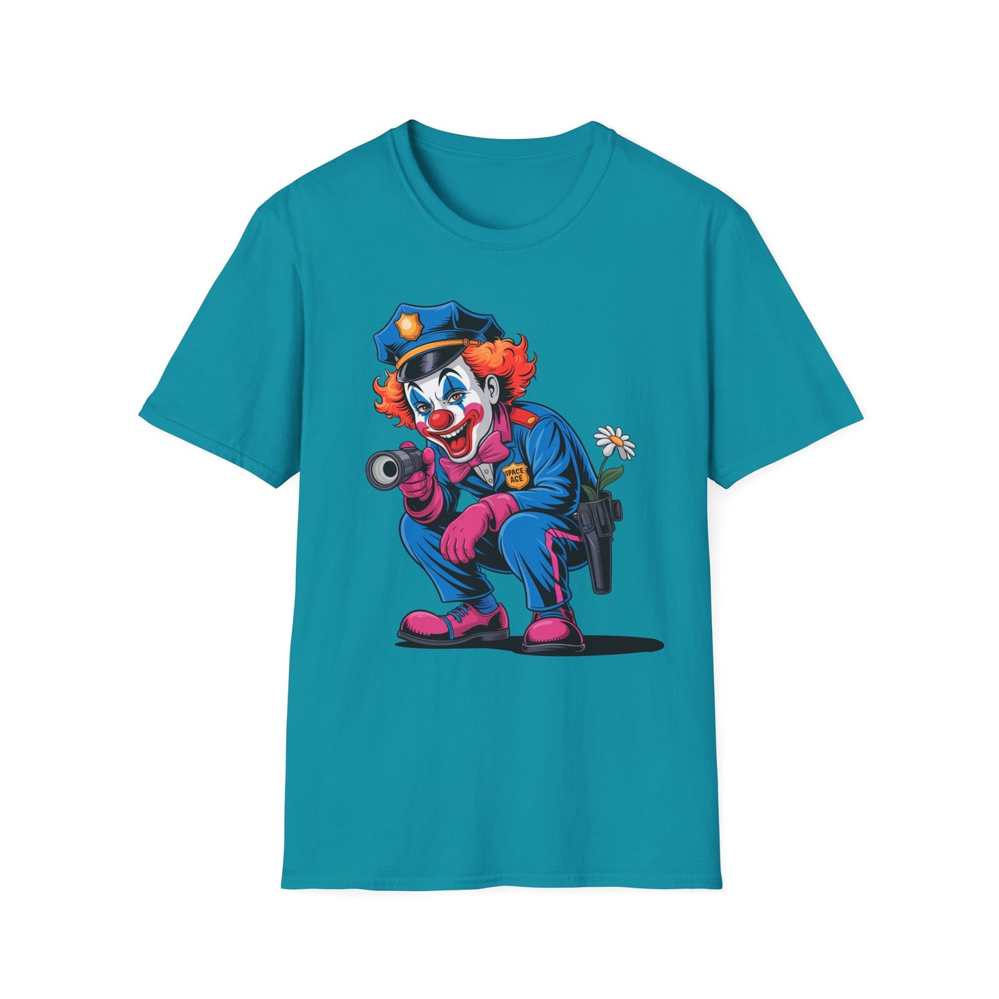 Clown Cop Graphic T-Shirt