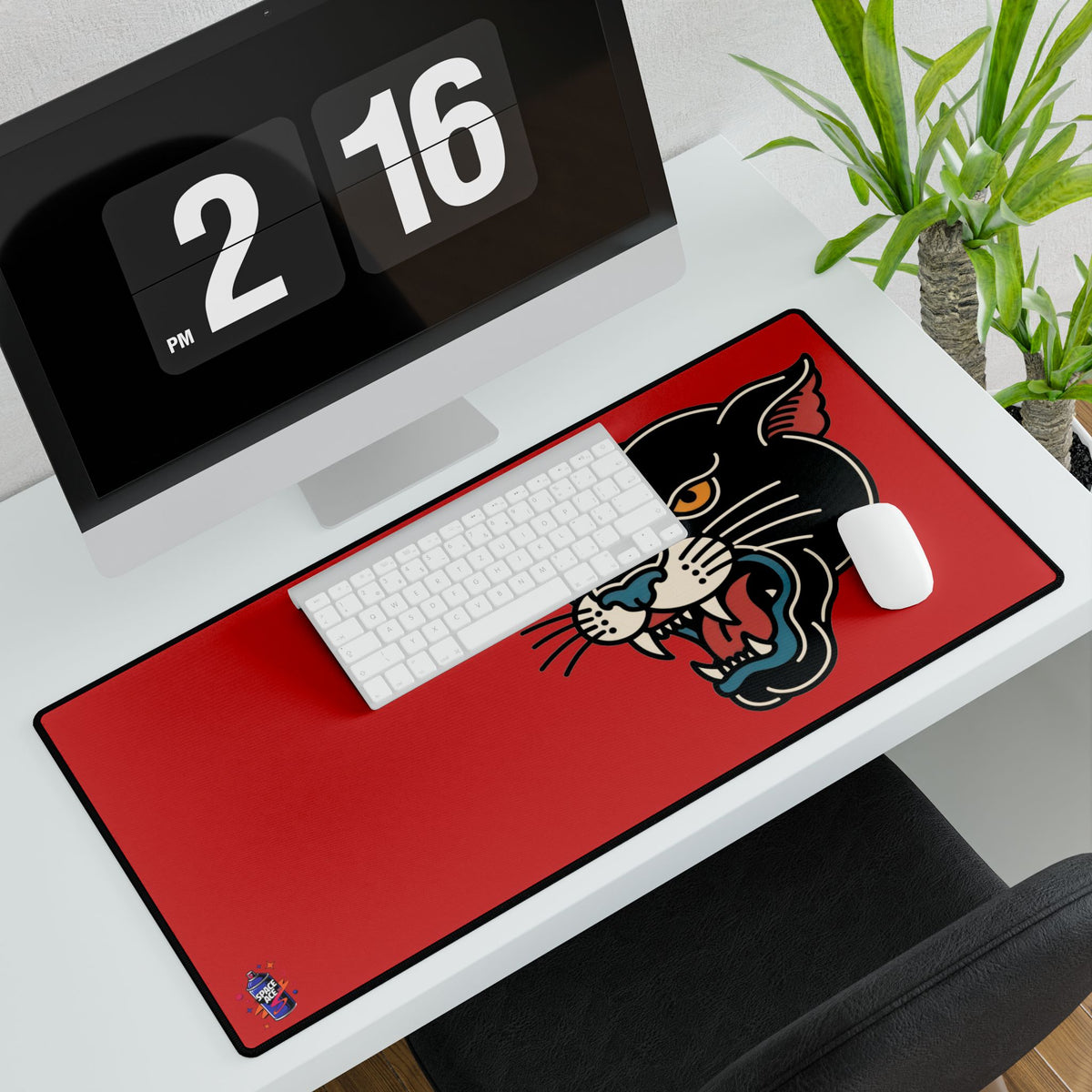 Panther Desk Mat Black Panther Gaming Mouse Pad