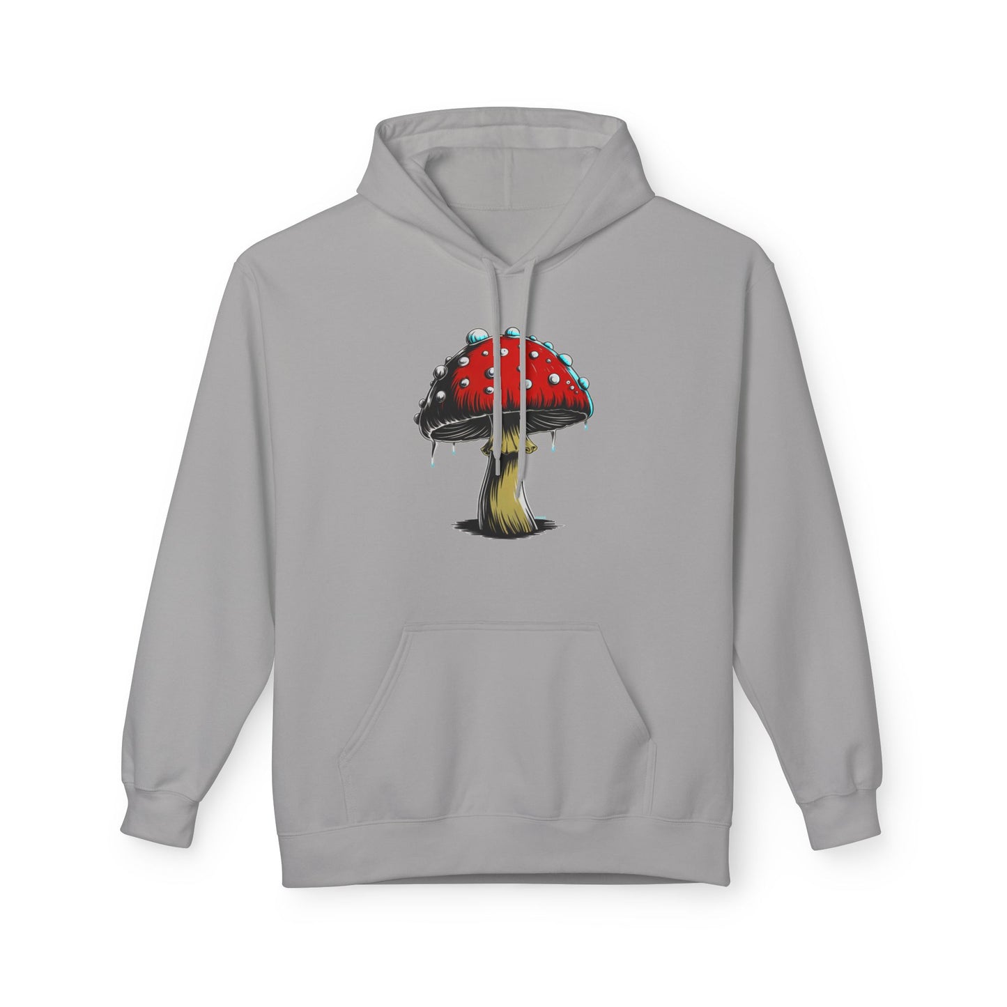 Mushroom Hoodie — Red Toadstool Graphic Pullover