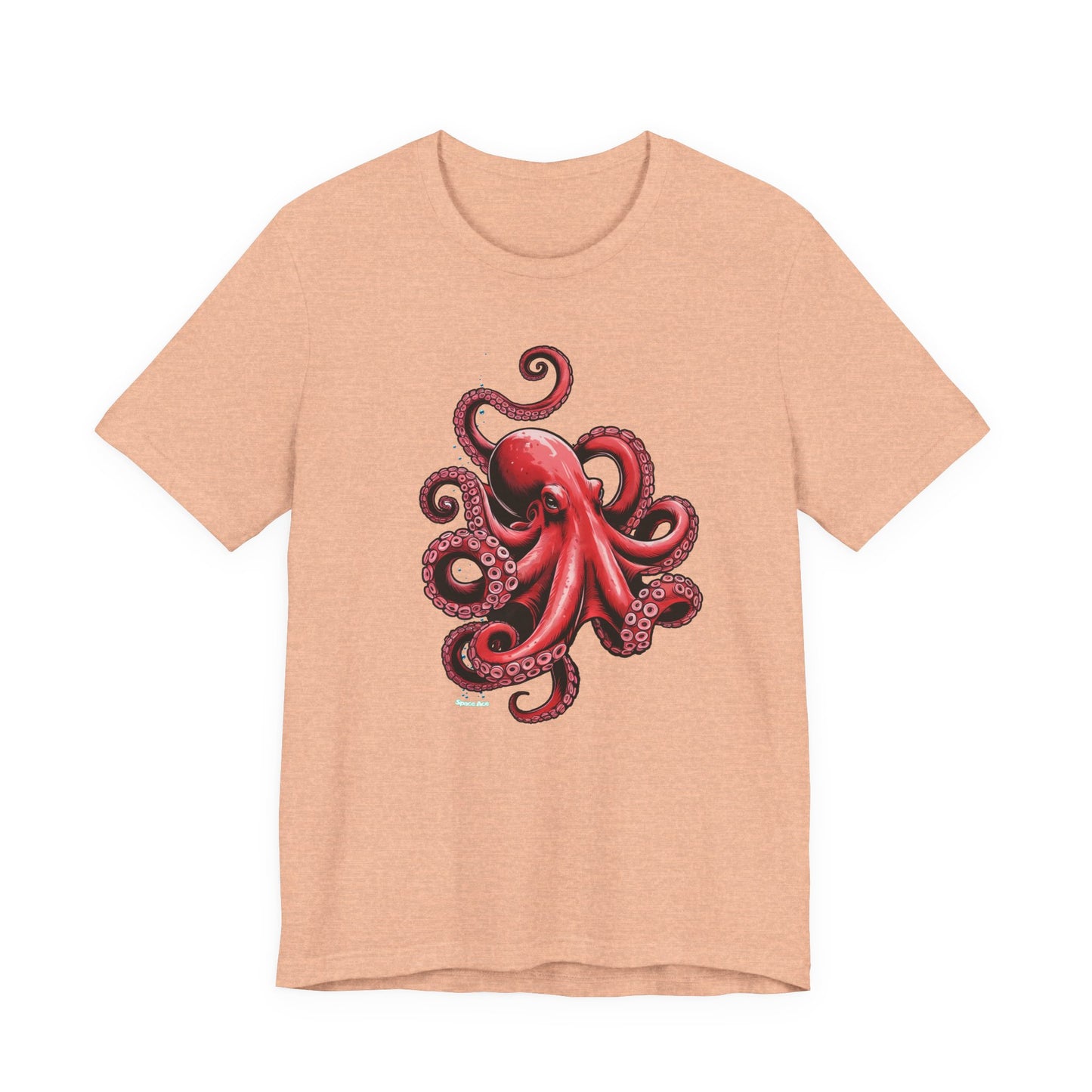 Ocean-Inspired Octopus Tee Perfect for Sea Lovers, Beach Days, Gift for Marine Enthusiasts, Nature Lovers, Summer Fun
